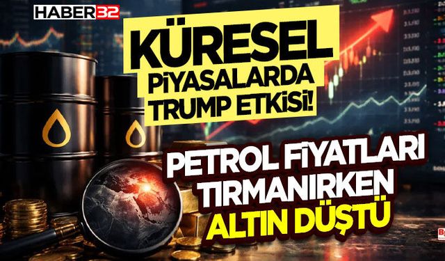 Petrol Fiyatları Tırmanırken Altın Düştü