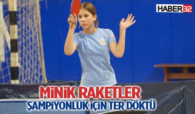 Minik Raketler Şampiyonluk İçin Ter Döktü