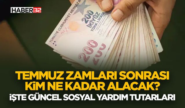 Temmuz Zamları Sonrası Kim Ne Kadar Alacak?