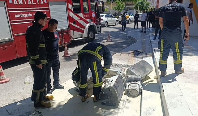 839 bin lira ceza yemesine sebep olan ses sistemini belediye önünde yakan işletme sahibi tutuklandı