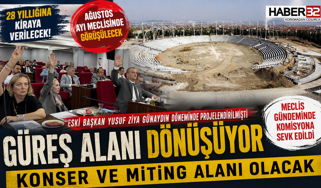 Günaydın’ın Güreş Alanı, Konser ve Miting Alanına Dönüşüyor