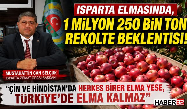 "Çin ve Hindistan'da Herkes Birer Elma Yese, Türkiye’de Elma Kalmaz"