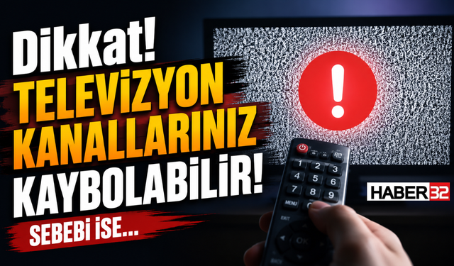 Dikkat! Televizyon Kanallarınız Kaybolabilir! Sebebi ise…