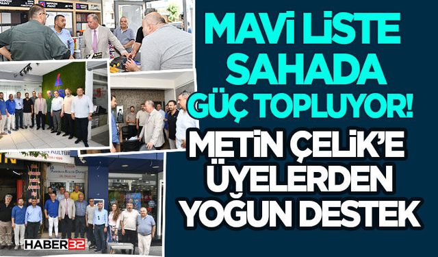 Mavi Liste Sahada Güç Topluyor!