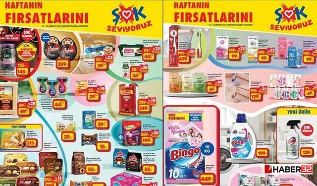 ŞOK 22 Ağustos Kırtasiye Kataloğu Yayında! Okul Alışverişinde Dikkat Çeken Ürünler