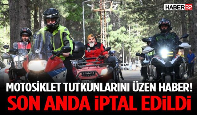 Motosiklet Tutkunlarını Üzen Haber!