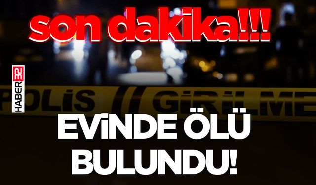 Gülcü Mahallesi’nde Şüpheli Ölüm