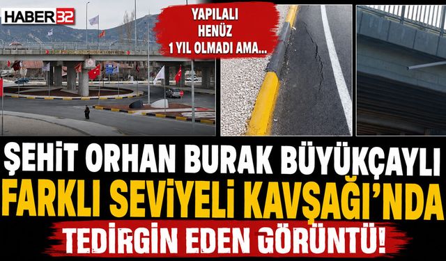 Yapılalı Henüz 1 Yıl Olmadı Ama… O Görüntüler Tedirgin Etti!