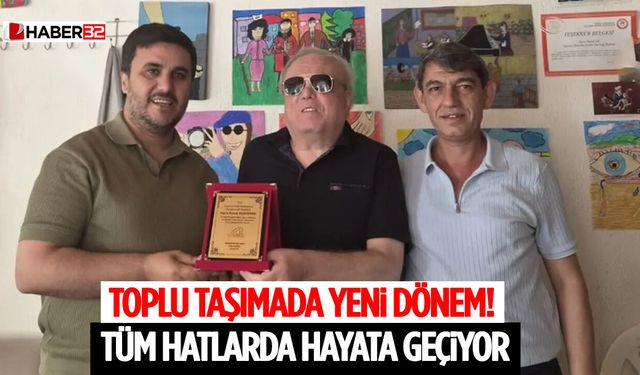 Toplu Taşımada Yeni Dönem! Tüm Hatlarda Hayata Geçiyor