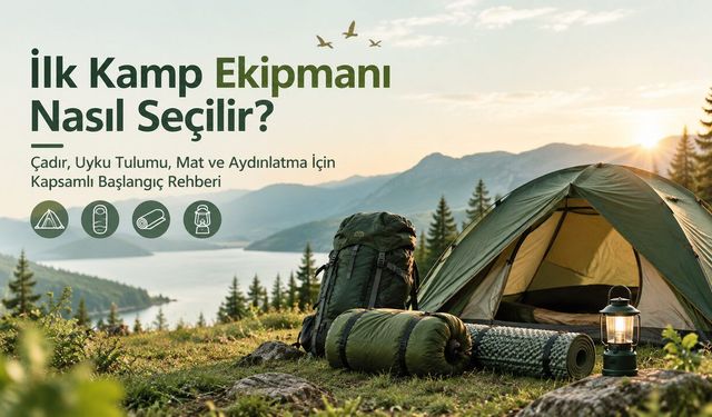 İlk Kamp Ekipmanı Nasıl Seçilir? Çadır, Uyku Tulumu, Mat ve Aydınlatma İçin Kapsamlı Başlangıç Rehberi