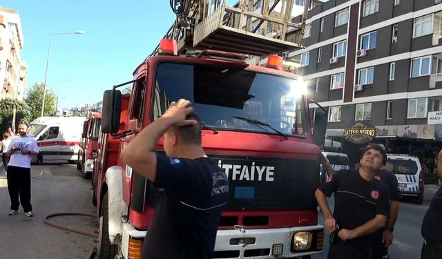 Antalya’da evin mutfağında çıkan yangında evde bulunan 3 kişi dumandan etkilendi