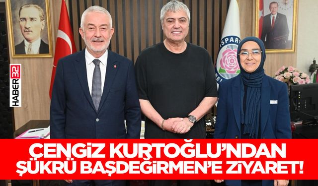 Cengiz Kurtoğlu’ndan Başkan Şükrü Başdeğirmen’e Ziyaret!