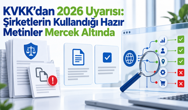 KVKK’dan 2026 Uyarısı: Şirketlerin Kullandığı Hazır Metinler Mercek Altında