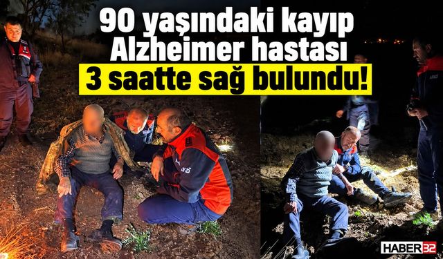 90 Yaşındaki Alzheimer Hastası Adam 3 Saatte Sağ Bulundu!