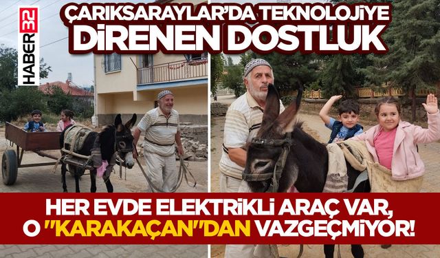 Çarıksaraylar’da Teknolojiye Direnen Dostluk