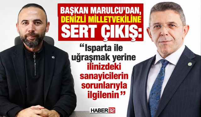Başkan Marulcu'dan İYİ Parti Milletvekiline Sert Çıkış!