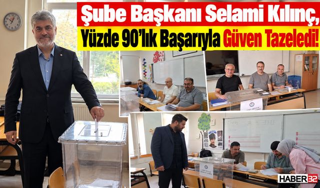 Kılınç, Yüzde 90'lık Başarıyla Güven Tazeledi!