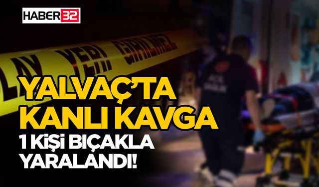 Husumetliler Karşılaştı, 1 Kişi Bıçakla Yaralandı!