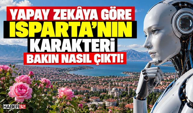 'Yapay Zekâya Göre Isparta'nın Karakteri...