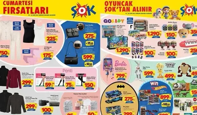 ŞOK 3-6 Ekim 2026 aktüel kataloğu: Bu hafta hangi ürünler satışta?