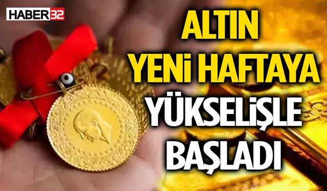 Altın Yeniden Yükselişe Geçti! Gram Altın Bakın Kaç TL Oldu