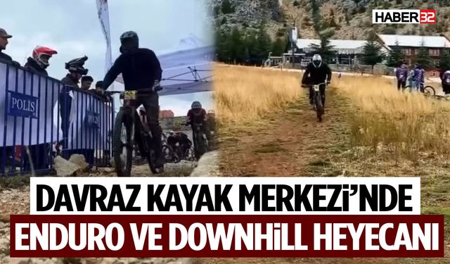 Davraz Kayak Merkezi’nde Enduro ve Downhill Heyecanı