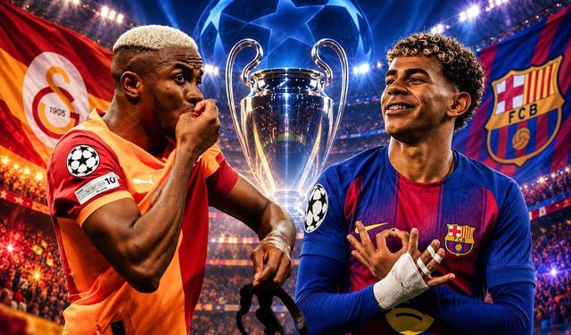 Galatasaray-Barcelona maçının ilk 11'leri belli oldu
