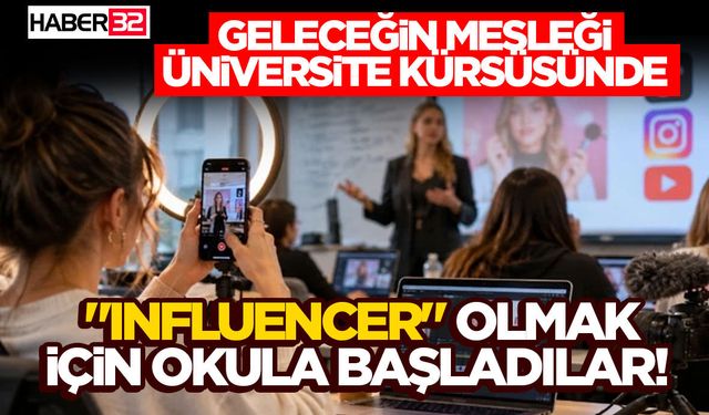 "Influencer" Olmak İçin Okula Başladılar!