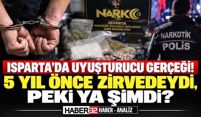 Isparta'nın Uy*şturucu Karnesi! 2021'den 2026'ya Ne Değişti?