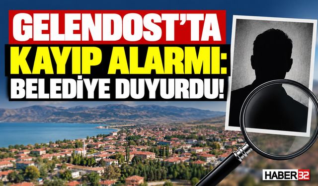 Gelendost'ta Kayıp Alarmı: Belediye Duyurdu!