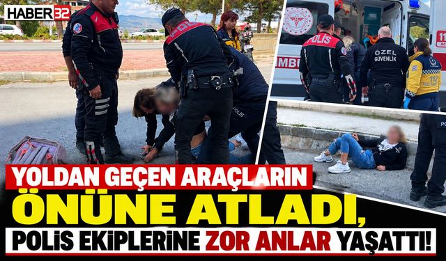 Polisin Ukraynalı Kadınla İmtihanı!