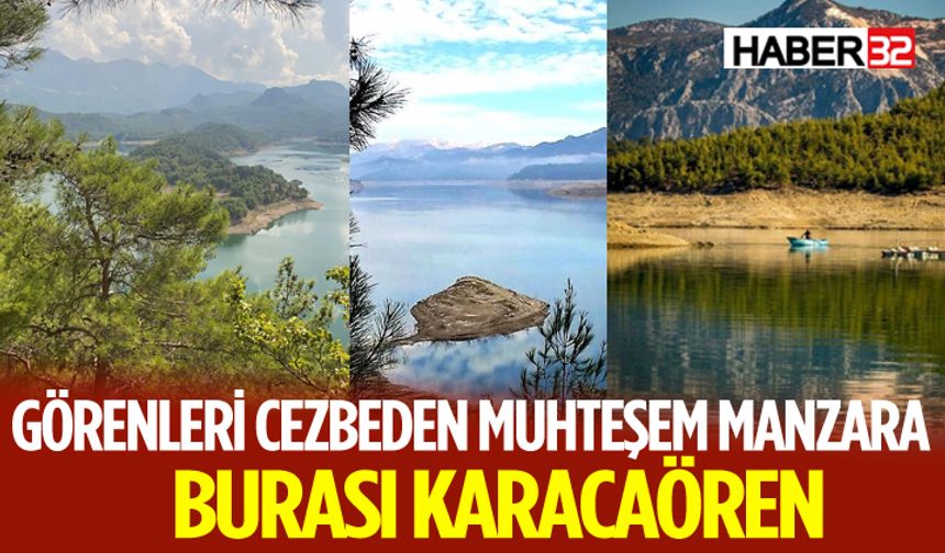 Burdur'un Saklı Güzelliği: Karacaören Baraj Gölü