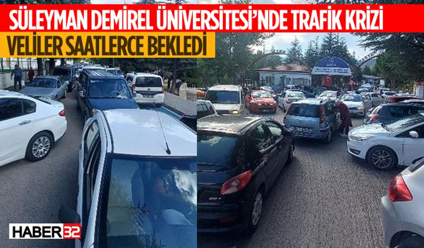 Süleyman Demirel Üniversitesi'nde Trafik Sıkıştı