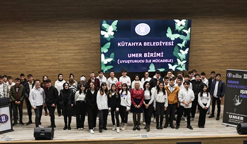 Kütahya UMER'den 'gençlik ve madde bağımlılığı' eğitimi