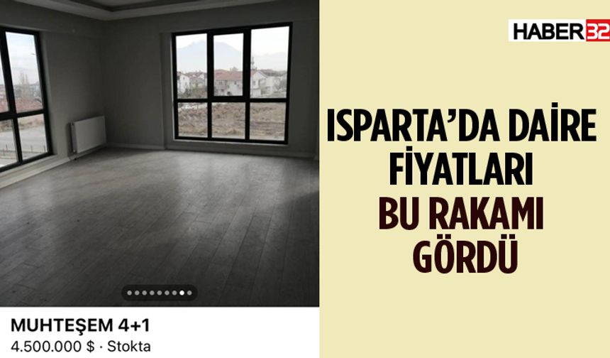 Isparta'dan Daireler Uçuşta