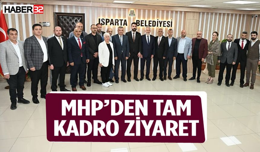 MHP Teşkilatından Başkan Başdeğirmen’e ziyaret