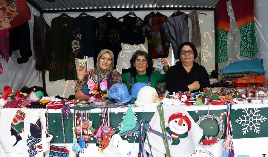 İzmit Belediyesi ile kadınların el emeği kazanca dönüşüyor