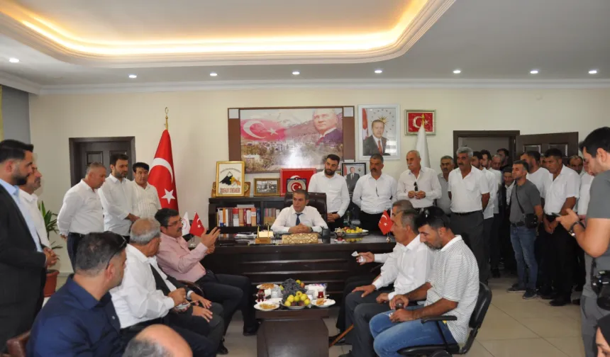 AK Parti İl Başkanı ilk ziyareti Sason’a gerçekleştirdi