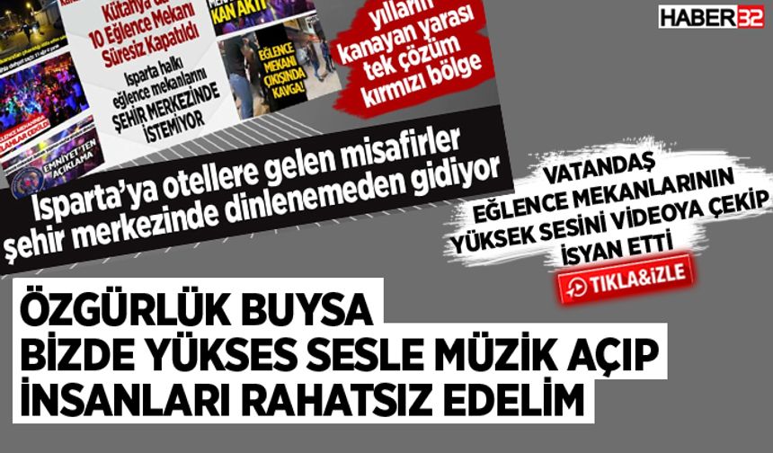 Eğlence mekanları gürültü kirliliğine devam ediyor