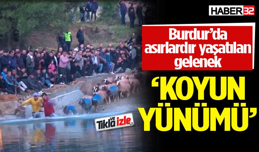 Burdur’da asırlardır yaşatılan gelenek