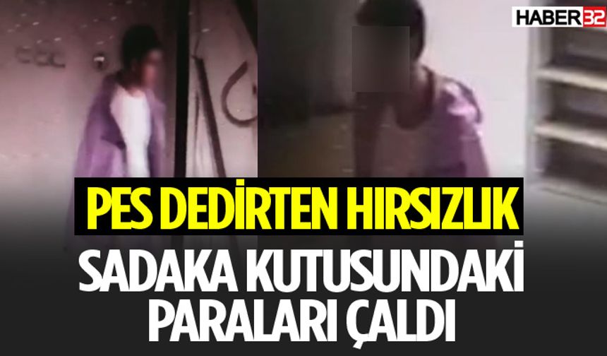 Isparta'da Camideki Sadaka Kutusunu Çaldı