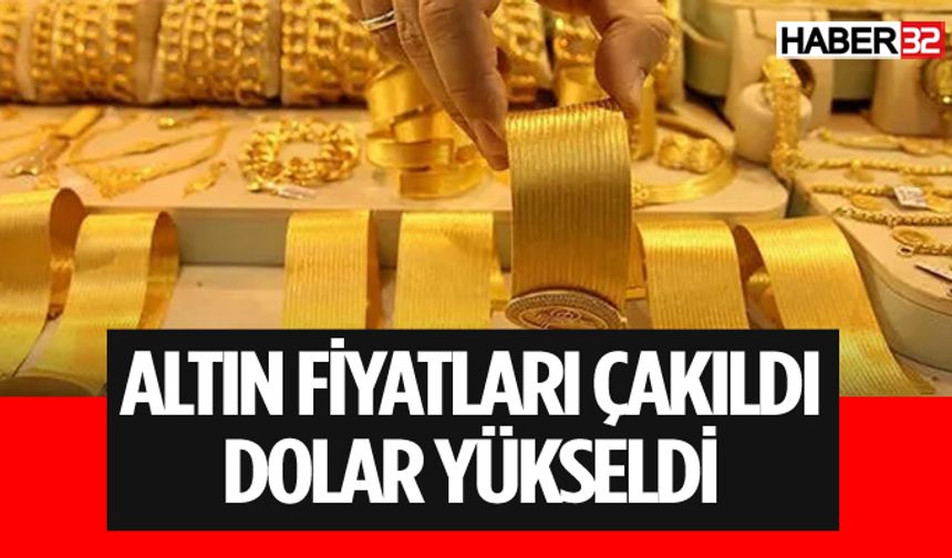 Altın Fiyatları Düşüşte, Dolar Yükseldi