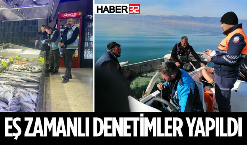 Isparta’da su ürünleri denetimleri devam ediyor