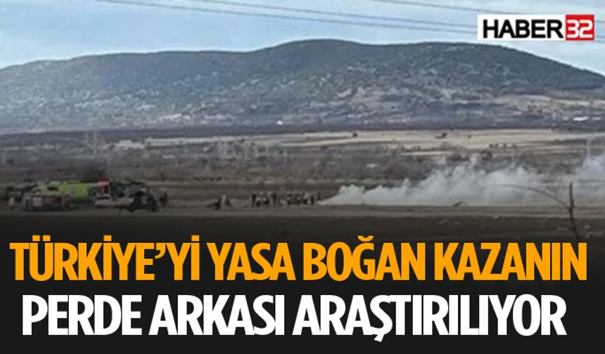 Isparta'da Helikopter Kazasının Nedeni Araştırılıyor