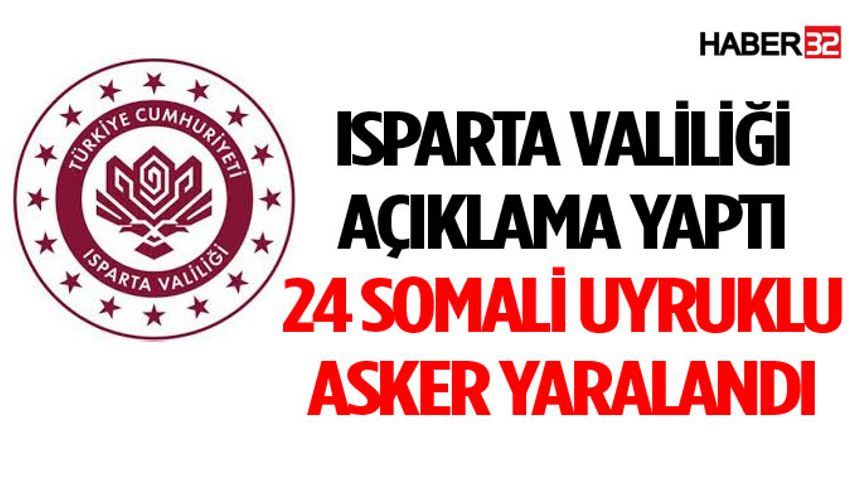Valilikten Açıklama Geldi 24 Asker Yaralandı