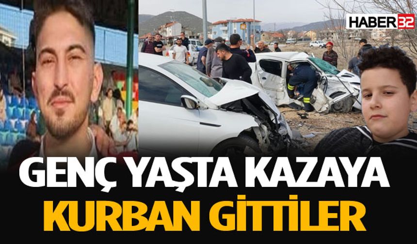 Trafik Kazasında 2 Genç Hayatını Kaybetti