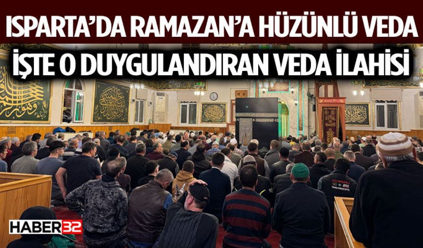İmam Gezgin'in Veda İlahisi Cemaatle Buluştu