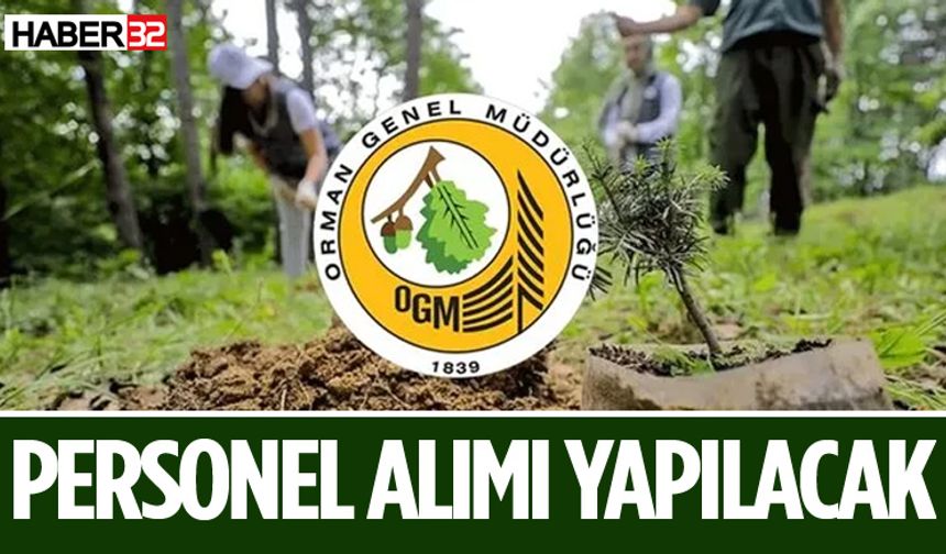 OGM Sözleşmeli Destek Personeli Alımı Yapacak