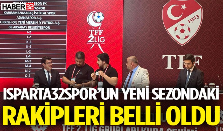 Isparta32spor, Kırmızı grupta mücadele edecek