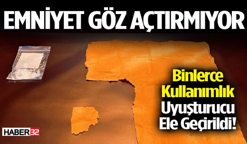 Sokaklara Dağıtılmadan Yakalandı: 2 Şüpheli Gözaltında